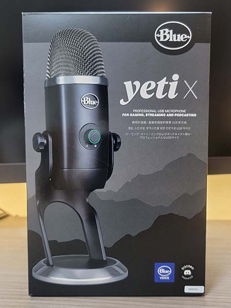 コンデンサーマイク Blue Yeti X USBマイク BM600X