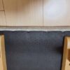 AZUMAYA スツール トロペ 座面裏側の強力ホッチキスで留めている部分