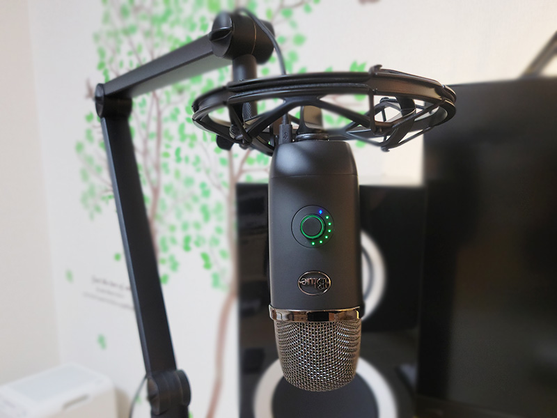 Logicool G Blue Yeti BM400C + マイクアーム