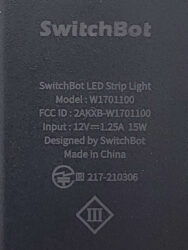 SwitchBotテープライト コントローラー 製品仕様