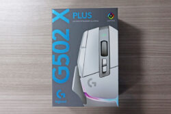 「ロジクール G502 X PLUS」 外箱 表面