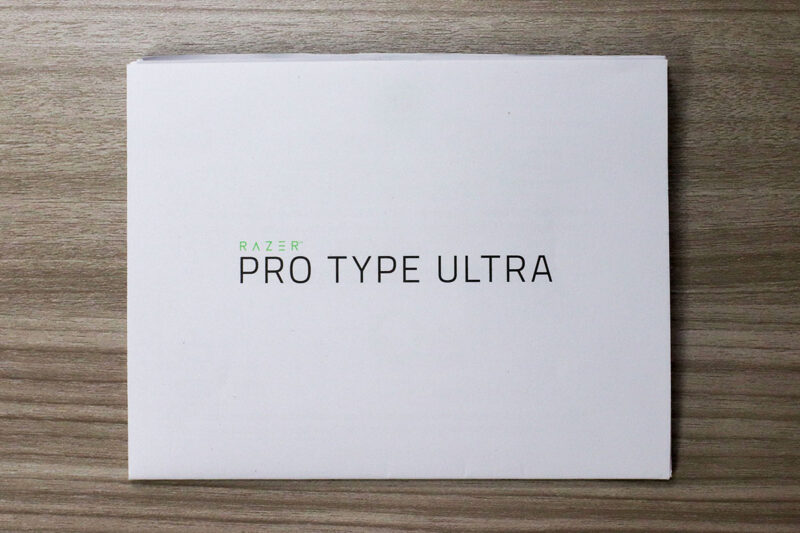「Razer Pro Type Ultra JP」 取扱説明書