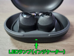 「SOUNDPEATS GoFree2」 充電ケース LEDランプ