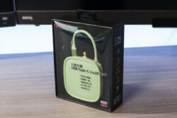 「egret ハンドバッグ型USB-Cドッキングステーション」 化粧箱 表面