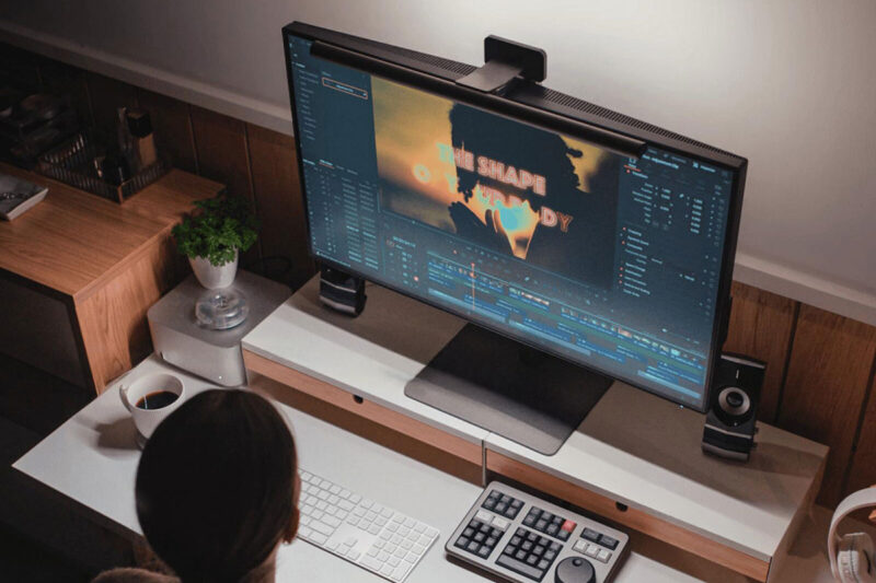 「BenQ ScreenBar Halo 2」 自動調光 センサー