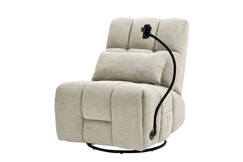 電動リクライニングソファ Waffle