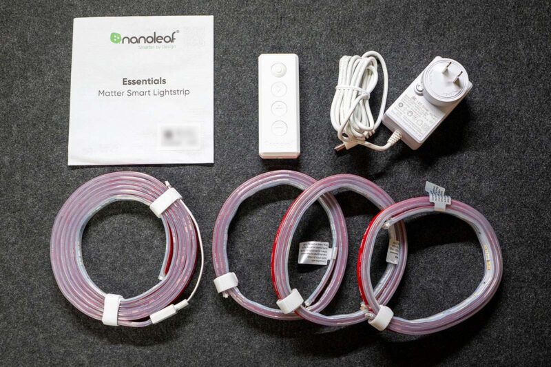 Nanoleaf LEDテープライト 同梱品一式