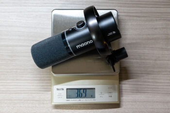 「Maono PD200W Hybrid」 マイク 重さ
